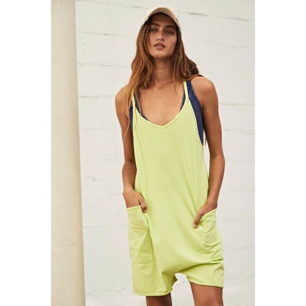 Free People Hot Shot Shorts romper
